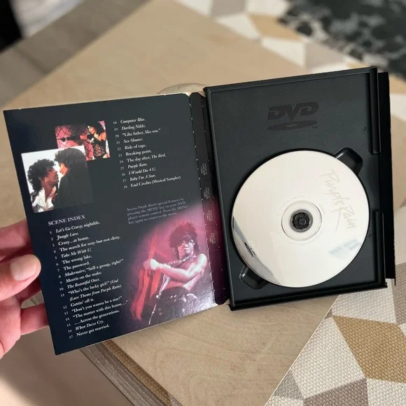 Prince π Purple Rain βοΈ DVD π clean no marks classic movie π₯ - Picture 5 of 5